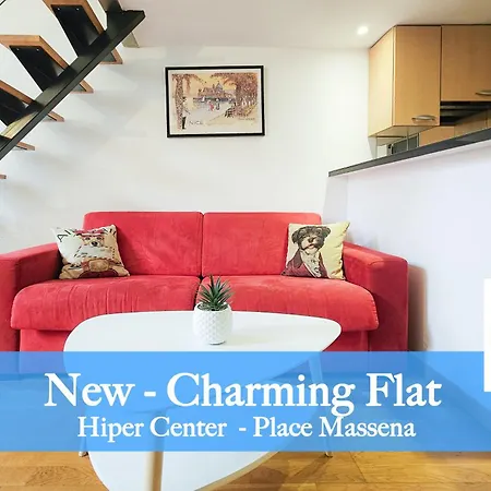 Place Massena 4pers Hyper Center Ac *